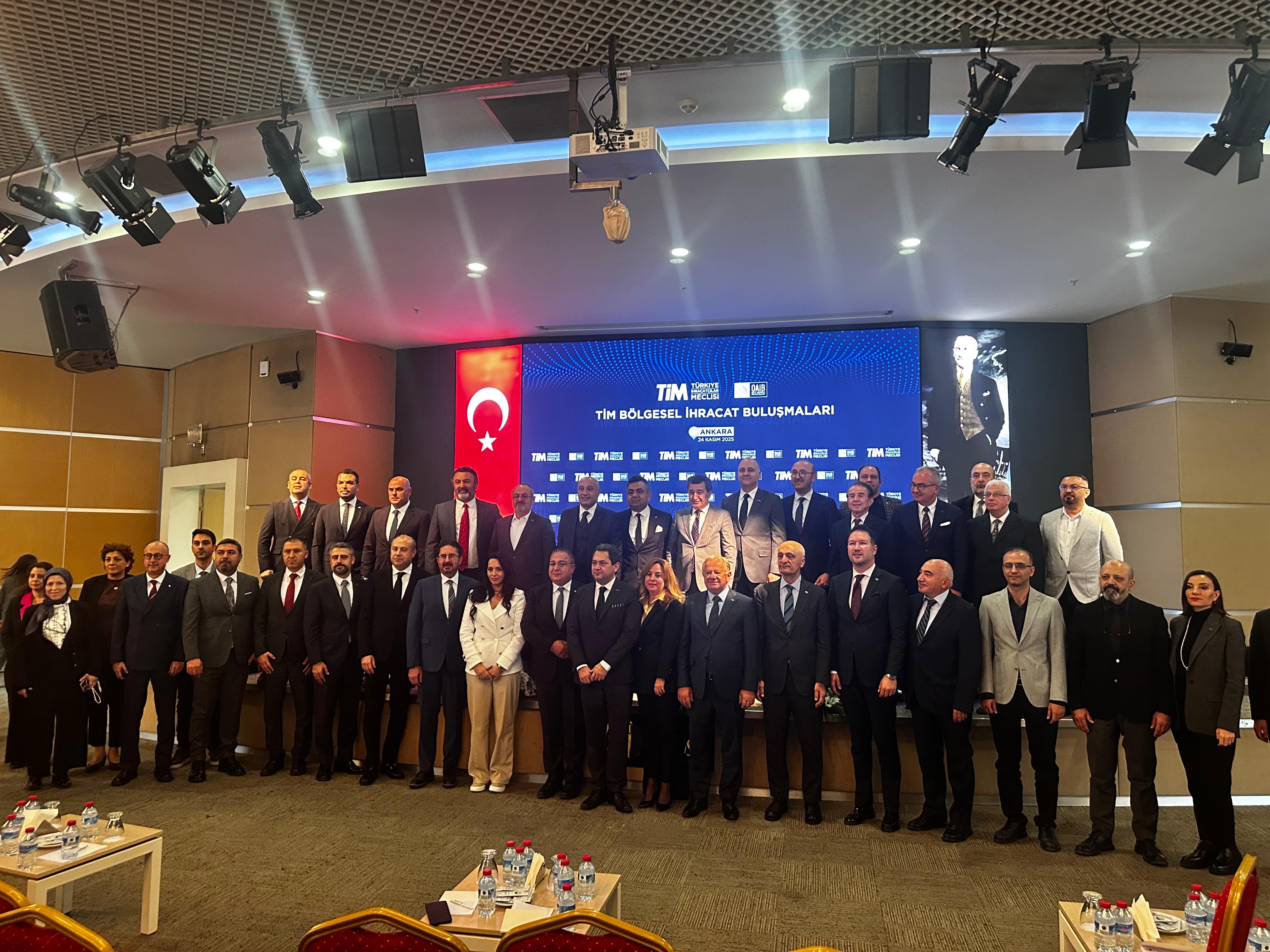 TİM Bölgesel İhracat Buluşmaları Ankara Gerçekleşti