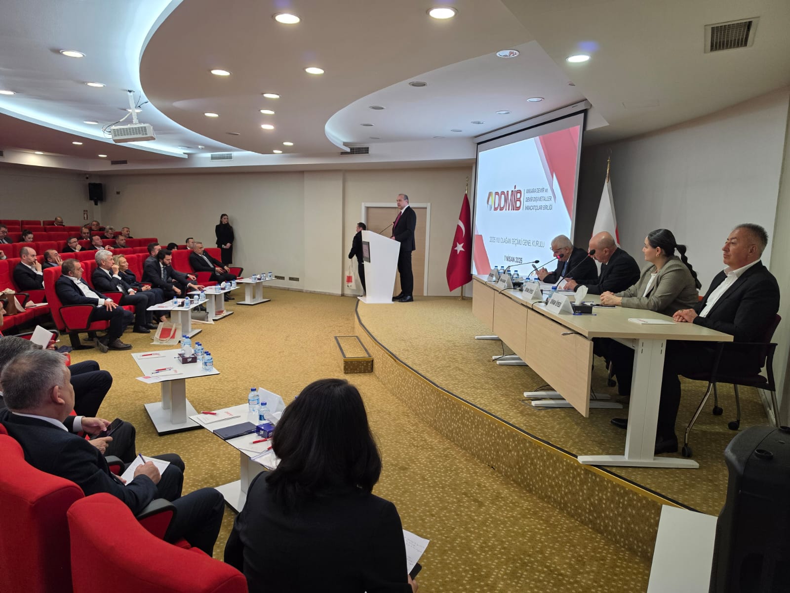 Ankara Demir ve Demir Dışı Metaller İhracatçıları Birliği 2025 Yılı Seçimli Olağan Genel Kurul toplantısı gerçekleştirildi.