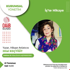 YAZAR, HİKAYE ANLATICISI, HİLAL KOÇYİĞİT İLE İŞ'TE HİKAYE