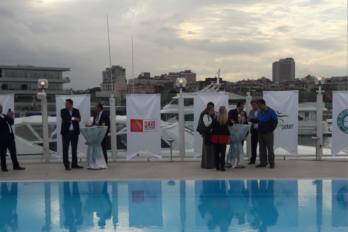 Orta Anadolu Hububat, Bakliyat, Yağlı Tohumlar ve Mamulleri İhracatçıları Birliği, Uluslararası Şeker Örgütü'nün (ISO) 49. Konsey Toplantısı Gala Yemeğine Sponsor Oldu