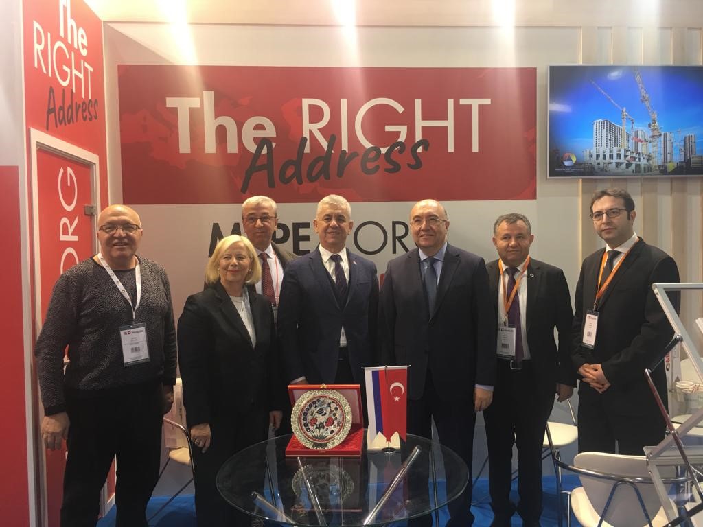 ADDMİB'in ilk kez katılım sağladığı MosBuild 2019 Fuarı Moskova'da Gerçekleştirildi