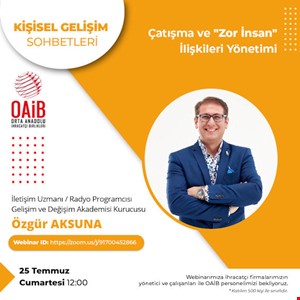 ÖZGÜR AKSUNA İLE ÇATIŞMA VE ZOR İNSAN YÖNETİMİ