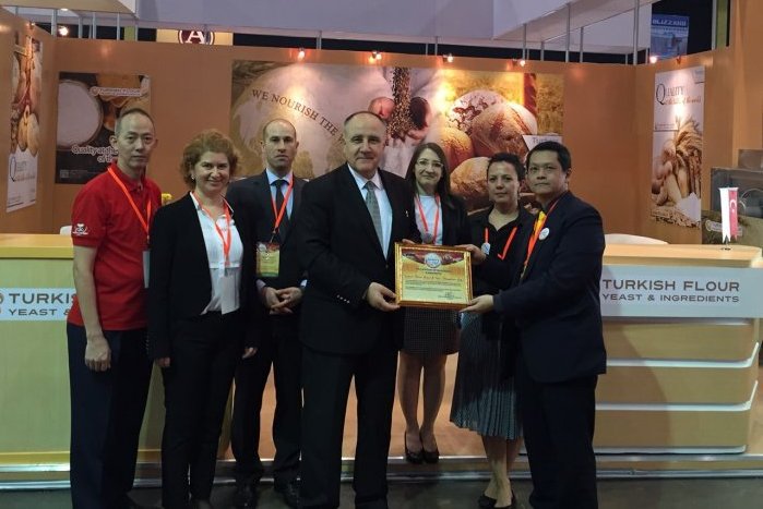 Un ve Unlu Mamuller Tanıtım Grubu FCBAI Bakery Fair 2015'te