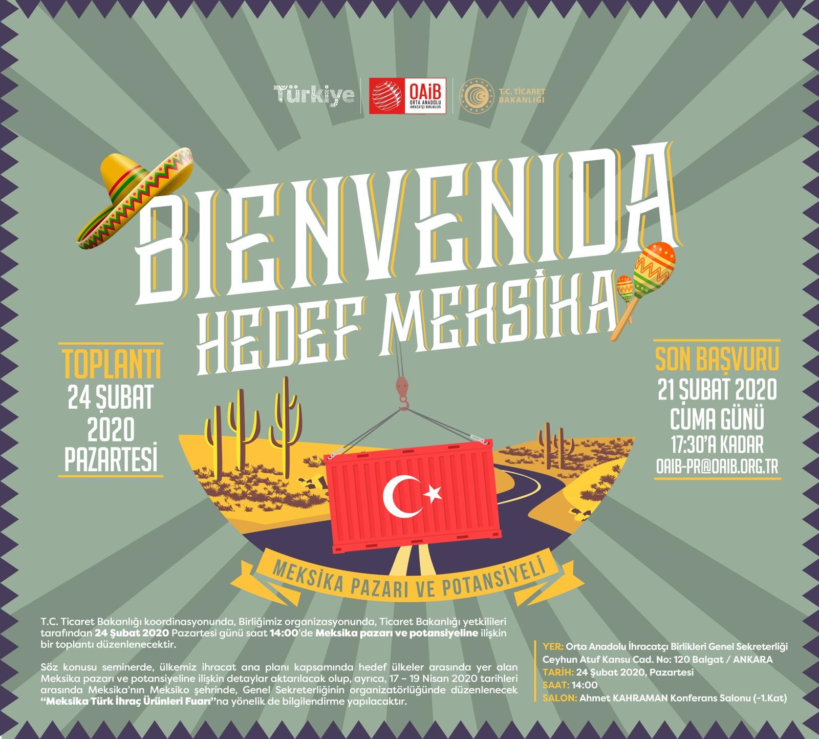 Meksika Pazarı Bilgilendirme Semineri Düzenlendi