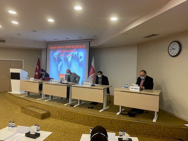 Ankara Demir ve Demir Dışı Metaller İhracatçıları Birliği'nin Olağan Genel Kurul Toplantısı Yapıldı