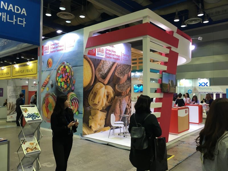 ORTA ANADOLU HUBUBAT, BAKLİYAT, YAĞLI TOHUMLAR VE MAMULLERİ İHRACATÇILARI BİRLİĞİ FOOD WEEK KOREA 2017 FUARI'NDA!