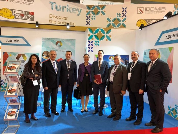 Ankara Demir ve Demir Dışı Metaller İhracatçıları Birliği BATIMAT Fuarı'nda!