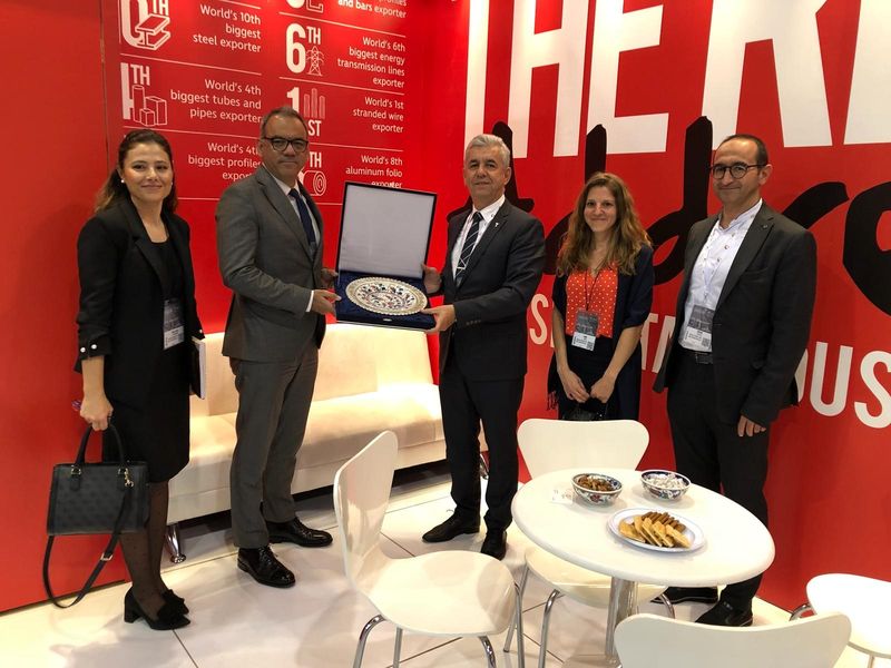 Ankara Demir ve Demir Dışı Metaller İhracatçıları Birliği Expo Cihac 2018 Fuarı'nda!!
