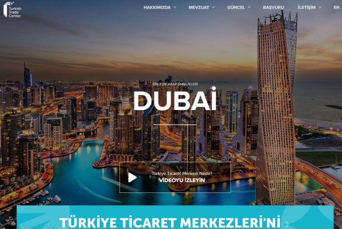 Türkiye Ticaret Merkezleri Web Sitesi Yayına Açıldı..