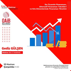 Dış Ticaret Finansmanı, Alternatif Finansman Teknikleri ve Kriz Dönemlerinde Finansman Yönetimi Online Eğitimi