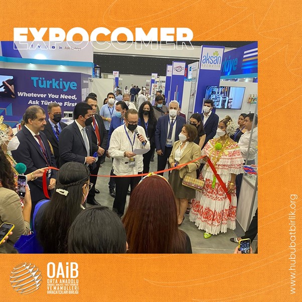 Orta Anadolu Hububat Bakliyat Yağlı Tohumlar ve Mamulleri İhracatçıları Birliği EXPOCOMER FUARI'na katılım sağladı