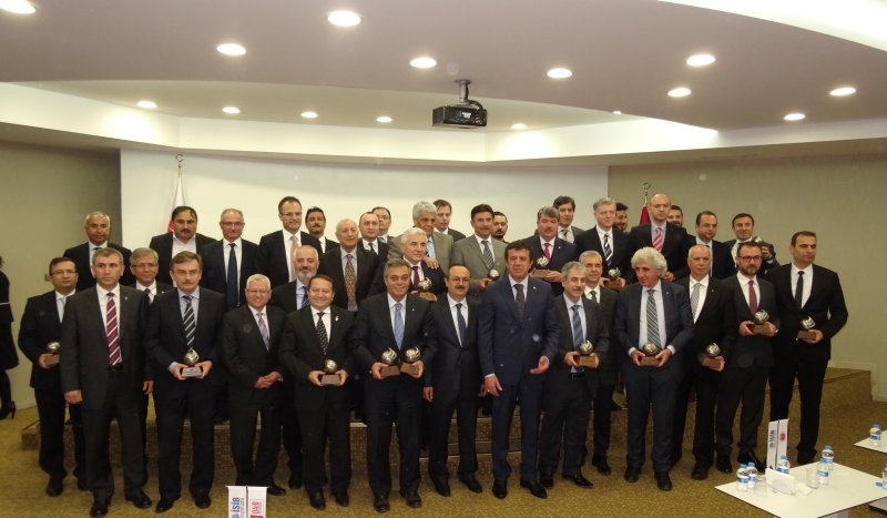 2014 Yılı İklimlendirme Sektörü Başarılı İhracatçılar Ödül Töreni Gerçekleştirildi