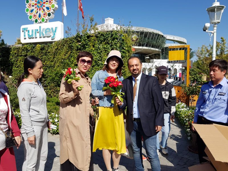Expo Pekin Kapanışında Türk Çiçekleri Büyük İlgi Gördü