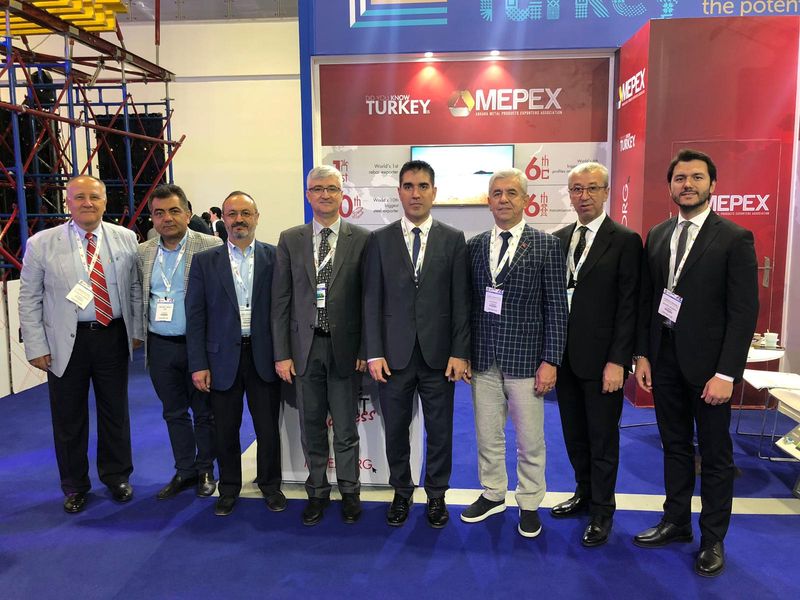 Ankara Demir ve Demir Dışı Metaller İhracatçıları Birliği ikinci kez The Big 5 Construct Egypt Fuarı'nda