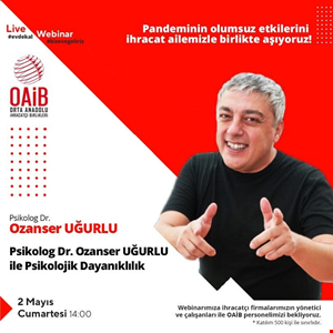 Psikolog Dr. Ozanser Uğurlu ile Psikolojik Dayanıklılık Online Eğitimi