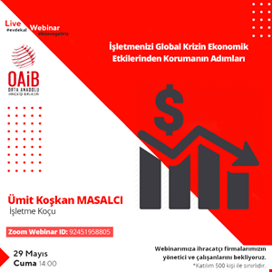 İşletmenizi Global Krizin Ekonomik Etkilerinden Korumanın Adımları Online Eğitimi