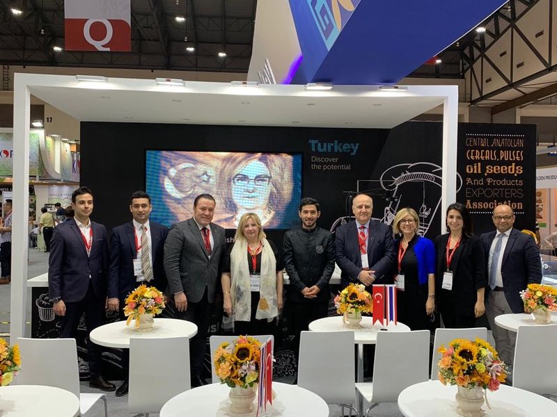 Orta Anadolu Hububat, Bakliyat, Yağlı Tohumlar Ve Mamulleri İhracatçıları Birliği Thaifex-World Of Food Asia 2019 Fuarı'nda